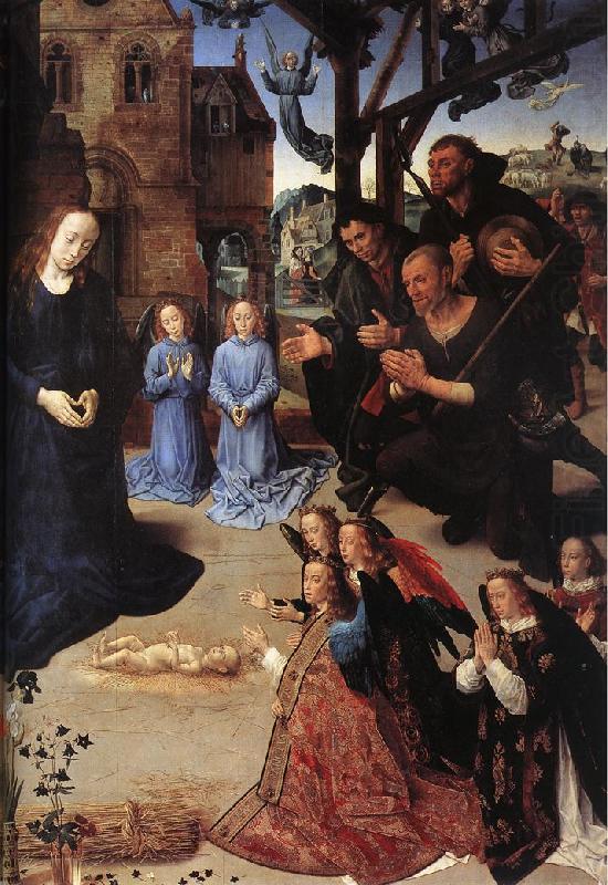 GOES, Hugo van der The Adoration of the Shepherds china oil painting image